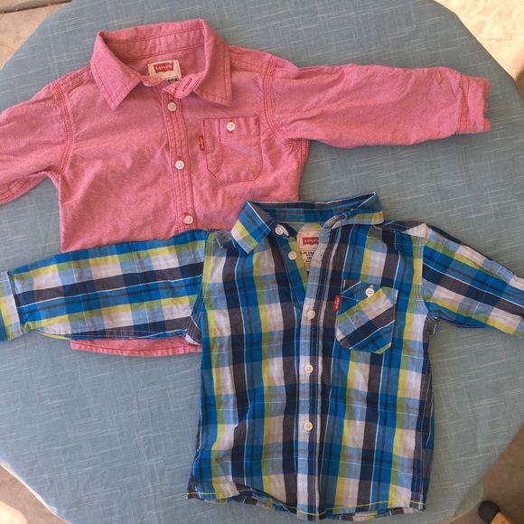 Levi kids button up shirt bundle! - Picture 1 of 5